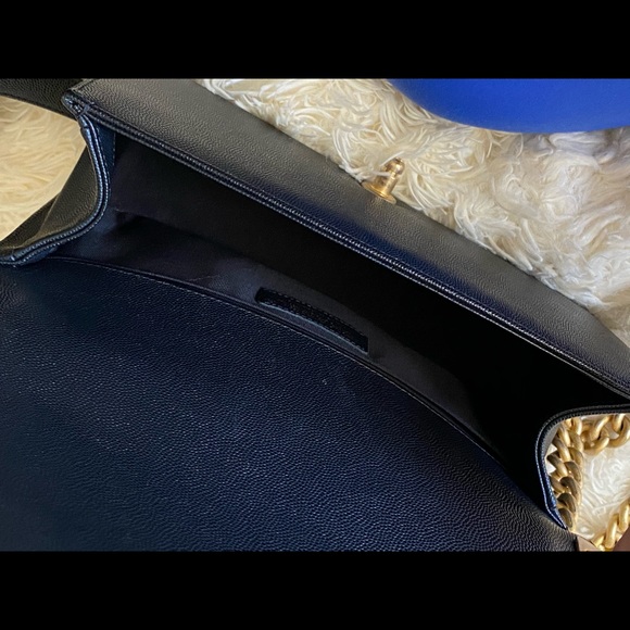 (SOLD) Chanel old med leboy Caviar w/ ruthenium - Picture 9 of 16